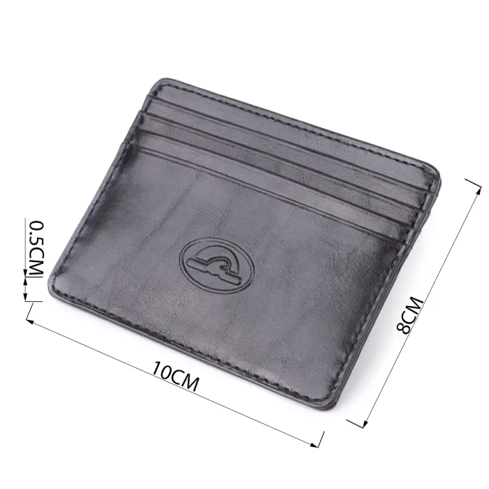 Стильний картхолдер із глянсової натуральної шкіри Tony Perotti 20894_1 (2236 nero) Чорний