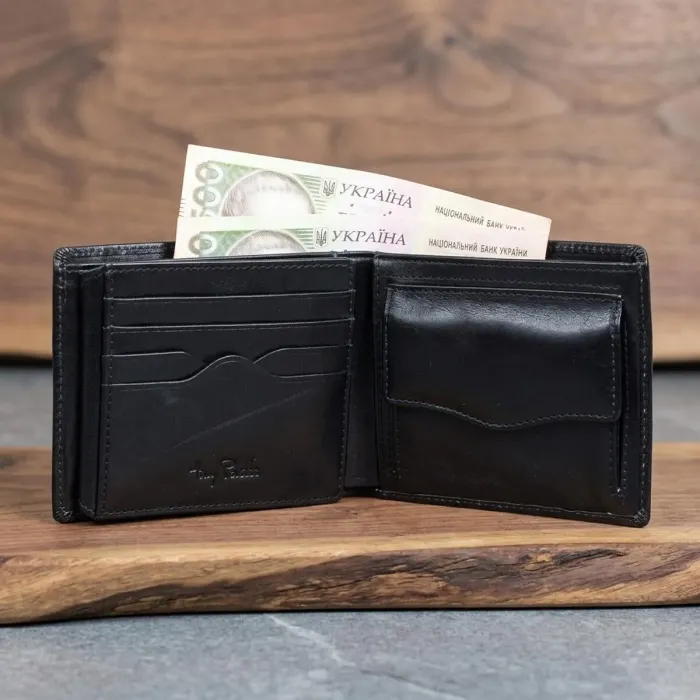 Чоловіче портмоне Tony Perotti Italico 3620 nero (90588) Чорне