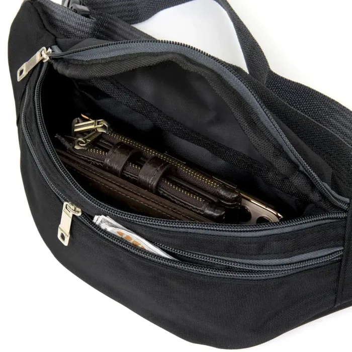 Бананка текстильна Vintage 20500 Чорна