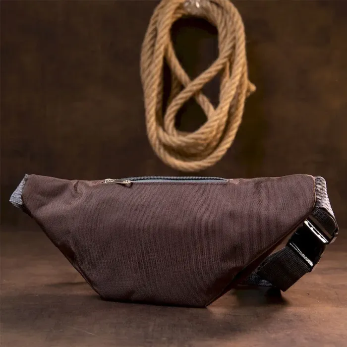 Бананка текстильна Vintage 20501 Коричнева