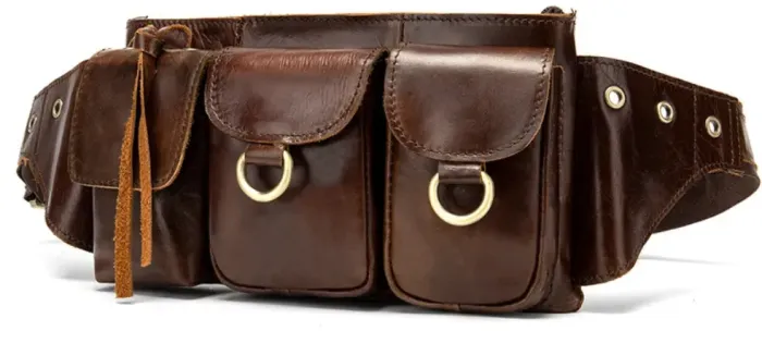 Бананка Vintage 20011 Коричнева