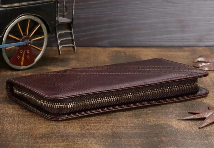 Барсетка зі шкіри чоловіча Vintage 14196