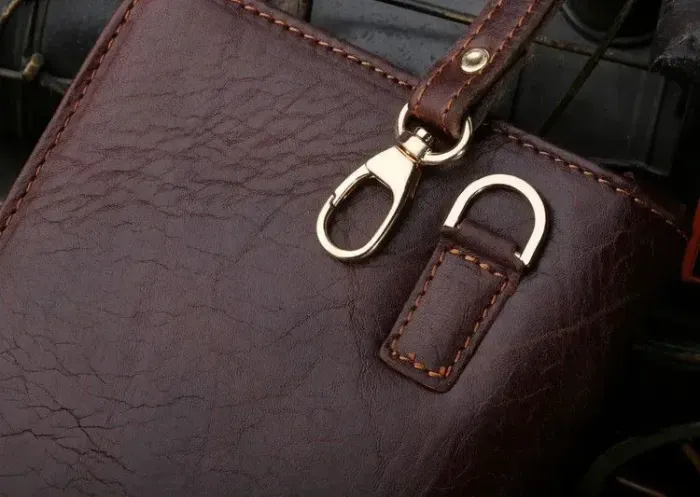 Барсетка зі шкіри чоловіча Vintage 14196