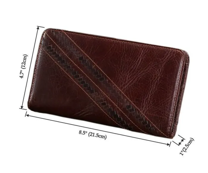 Барсетка зі шкіри чоловіча Vintage 14196