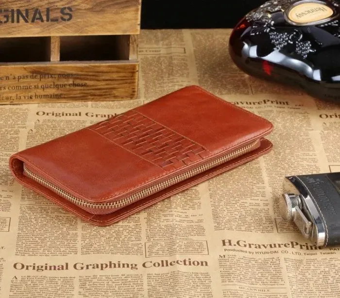 Чоловічий клатч Vintage 14189 Коричневий