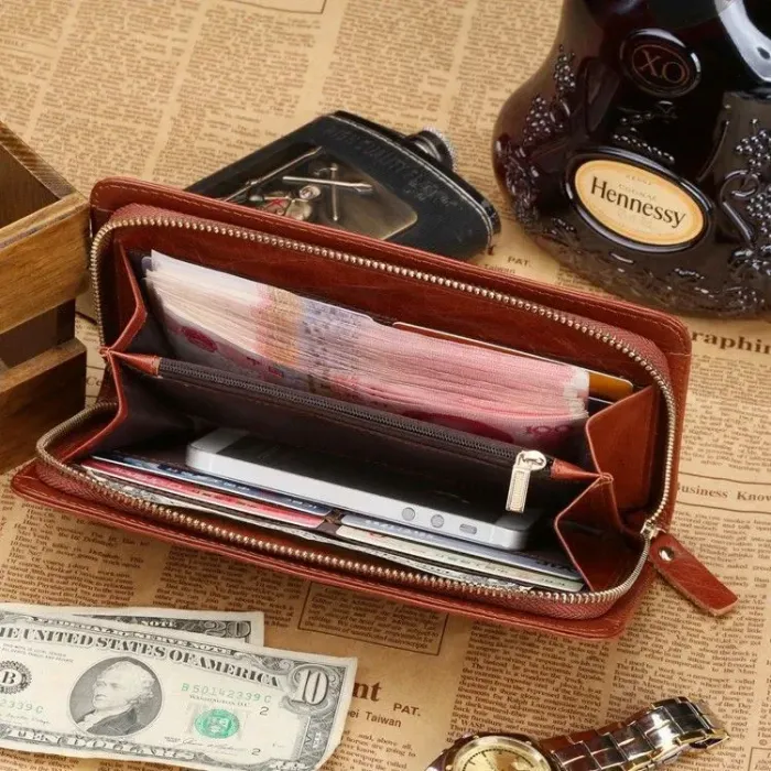 Чоловічий клатч Vintage 14189 Коричневий