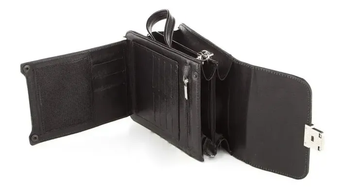 Барсетка SHVIGEL 00373 Чорна