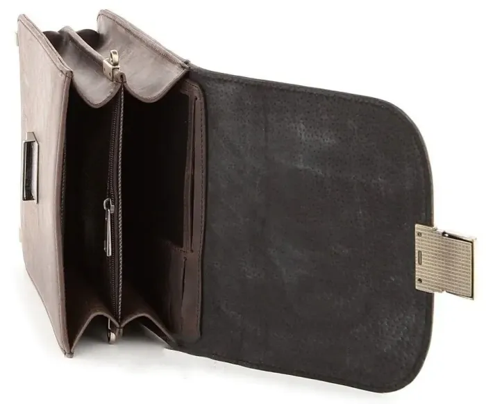 Барсетка SHVIGEL 00756 Коричнева