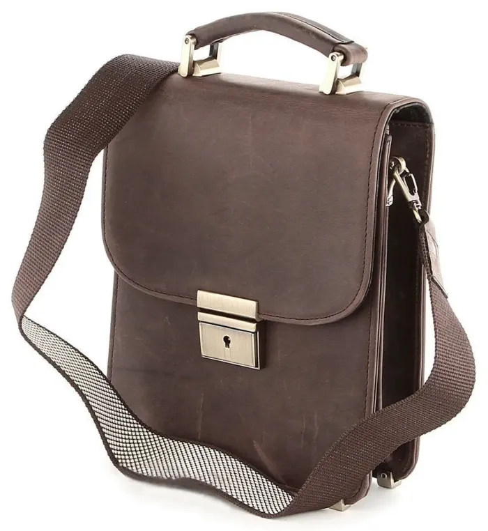 Барсетка SHVIGEL 00756 Коричнева