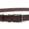 Батальний чоловічий ремінь із натуральної шкіри Vintage 20701 Коричневий