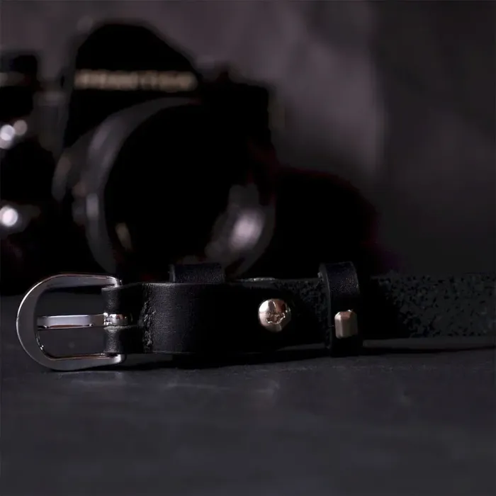 Незрівнянний жіночий ремінь з натуральної шкіри GRANDE PELLE 11693 Чорний