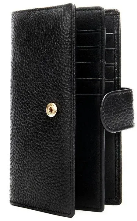 Велика кредитниця Vintage 14923 Чорна