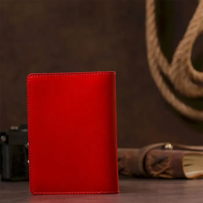 Велика обкладинка на водійські документи SHVIGEL 13984 Червона