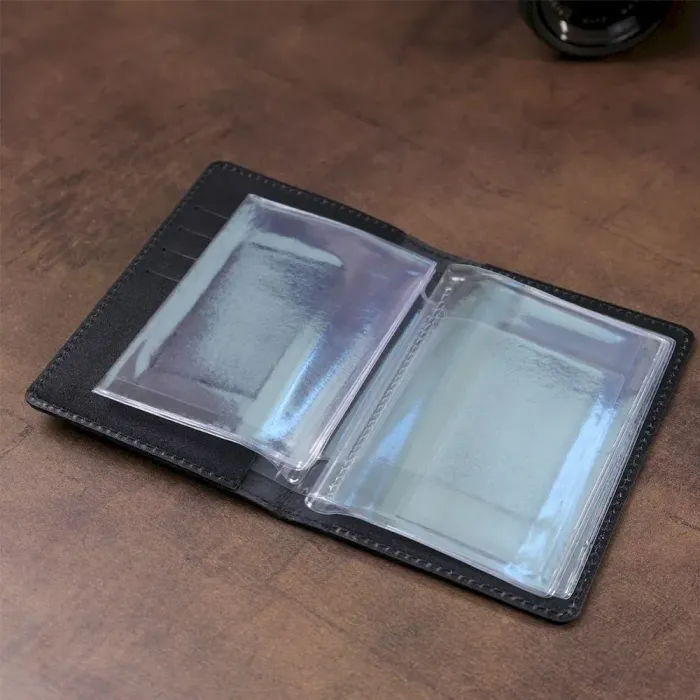 Велика обкладинка на документи водія SHVIGEL 13985 Чорна