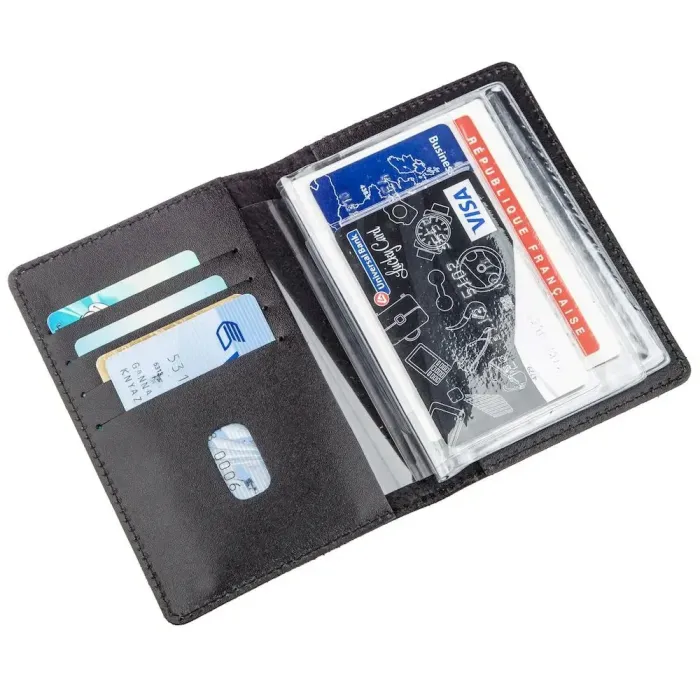 Велика обкладинка на документи водія SHVIGEL 13985 Чорна