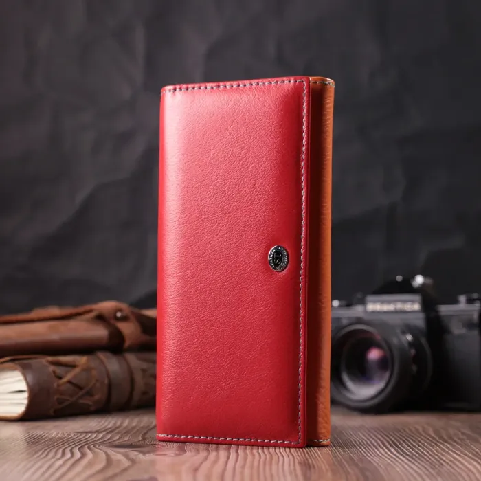 Великий гаманець для прекрасних жінок із натуральної шкіри ST Leather 22518