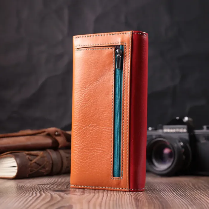 Великий гаманець для прекрасних жінок із натуральної шкіри ST Leather 22518