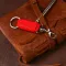 Брелок сувенір STINGRAY LEATHER 18013 із натуральної шкіри морського ската Червоний