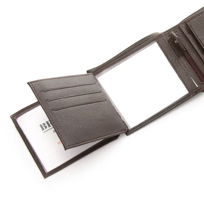 Кошелек BE Мужской кожа BRETTON 208-3204 brown
