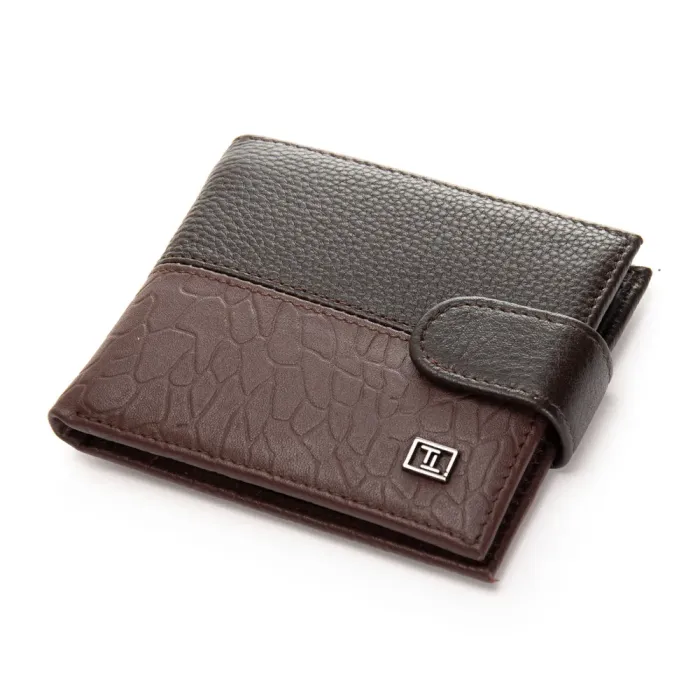 Кошелек BE Мужской кожа BRETTON 208V-L1 brown mix