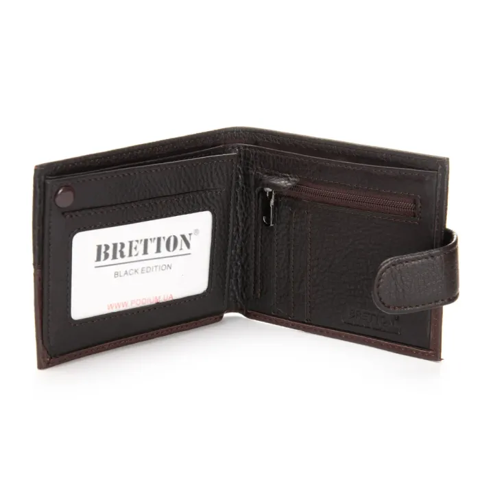 Кошелек BE Мужской кожа BRETTON 208V-L1 brown mix