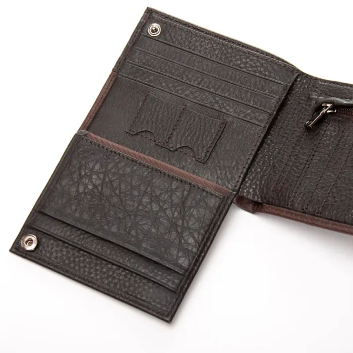 Кошелек BE Мужской кожа BRETTON 208V-L1 brown mix