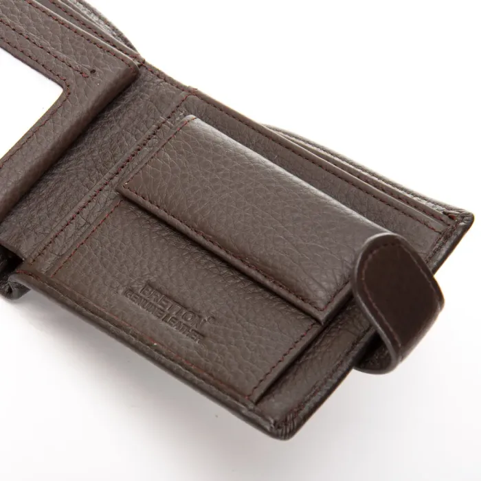 Кошелек BE Мужской кожа BRETTON M3602 brown