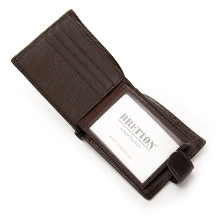 Кошелек BE Мужской кожа BRETTON M3602 brown