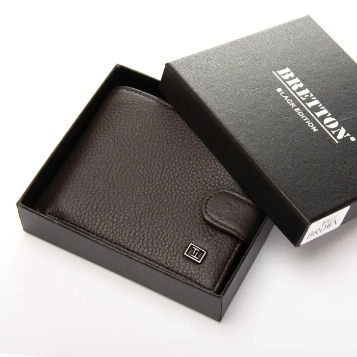 Кошелек BE Мужской кожа BRETTON M3602 brown