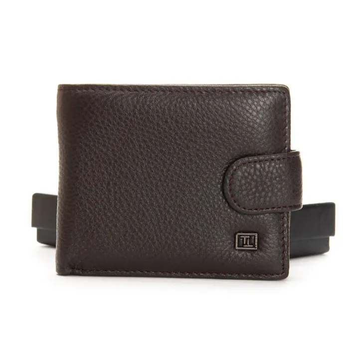 Кошелек BE Мужской кожа BRETTON 208-0613 brown