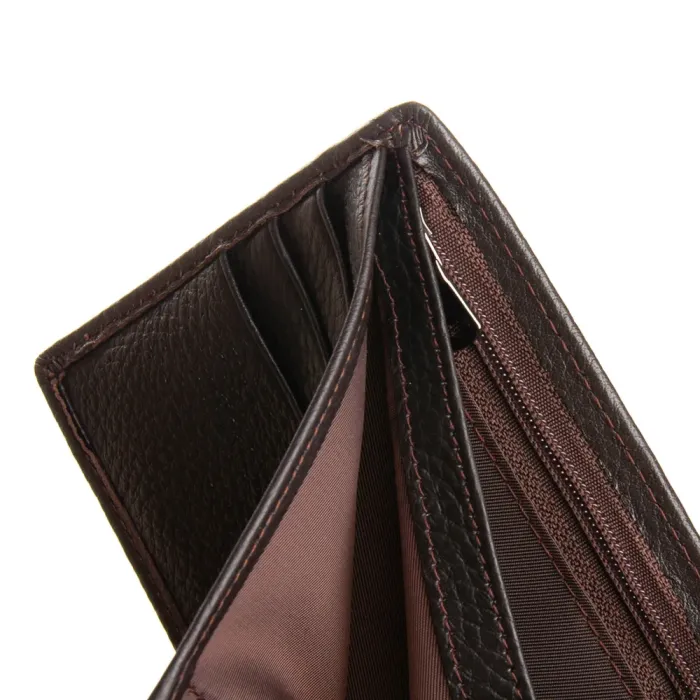 Кошелек BE Мужской кожа BRETTON 208-0613 brown