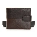 Кошелек BE Мужской кожа BRETTON 408L brown mix