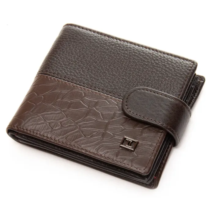 Кошелек BE Мужской кожа BRETTON 408L brown mix