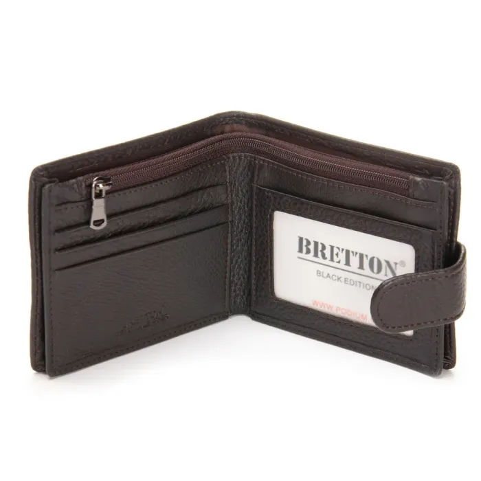 Кошелек BE Мужской кожа BRETTON 408 brown