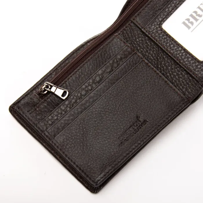 Кошелек BE Мужской кожа BRETTON 408 brown