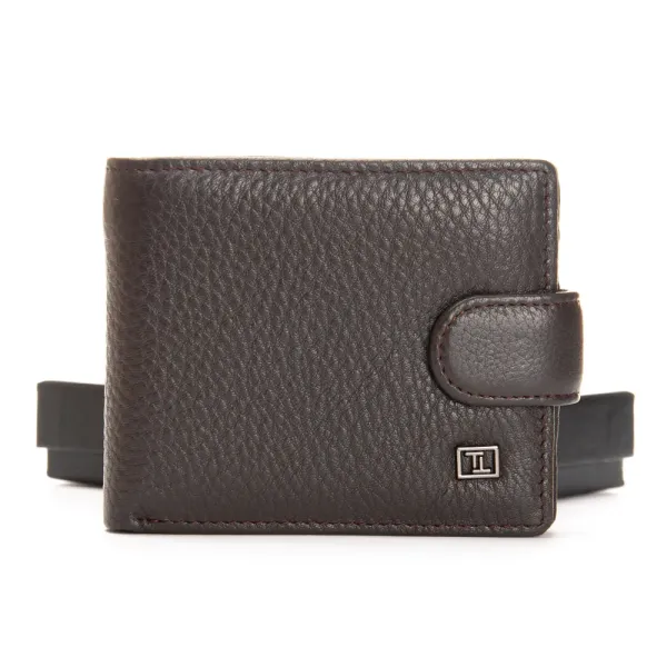 Кошелек BE Мужской кожа BRETTON 208-0611 brown