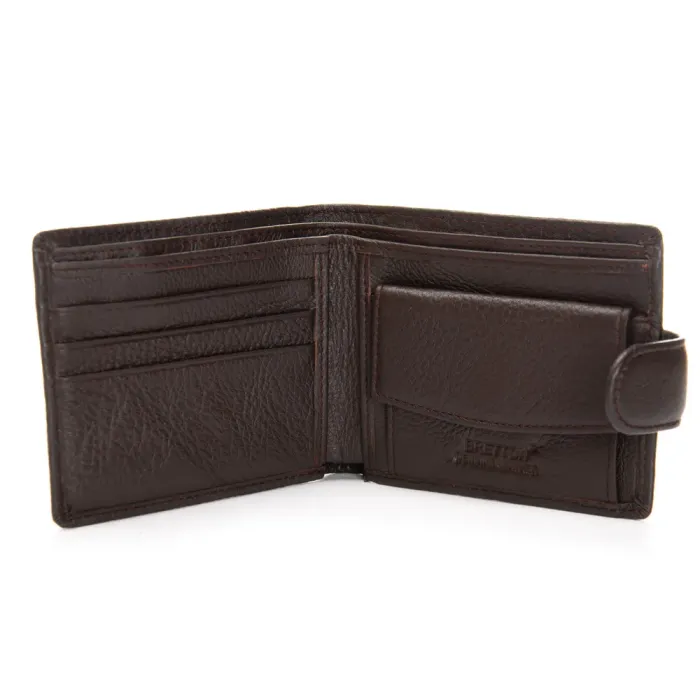 Кошелек BE Мужской кожа BRETTON 208-0611 brown