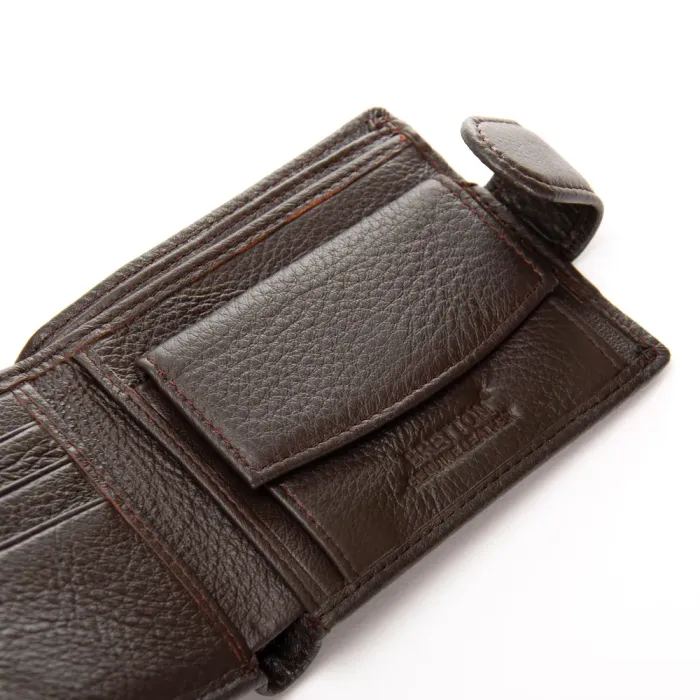 Кошелек BE Мужской кожа BRETTON 208-0611 brown