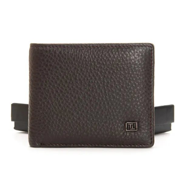 Кошелек BE Мужской кожа BRETTON 208-0617 brown