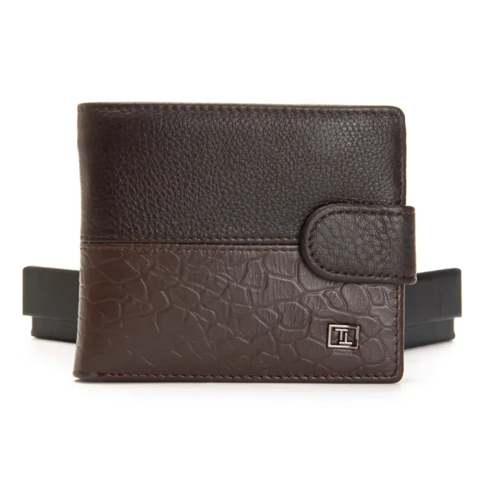 Кошелек BE Мужской кожа BRETTON 210L brown mix