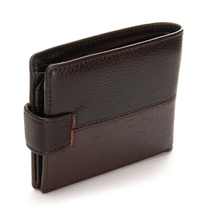 Кошелек BE Мужской кожа BRETTON 210L brown mix