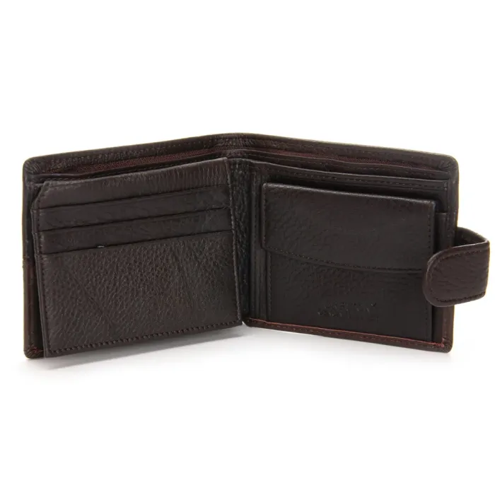 Кошелек BE Мужской кожа BRETTON 210L brown mix