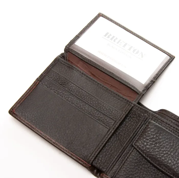 Кошелек BE Мужской кожа BRETTON 210L brown mix