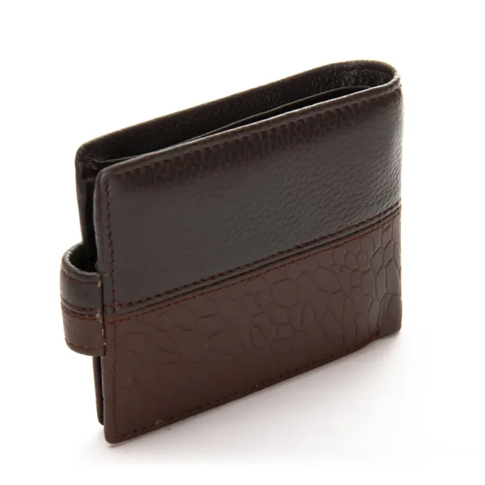 Кошелек BE Мужской кожа BRETTON 208-L0611 brown mix