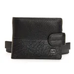 Кошелек BE Мужской кожа BRETTON 208-L0611 black mix