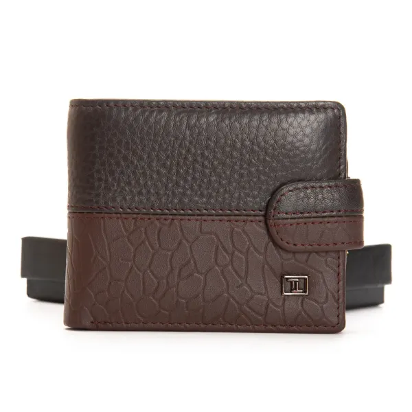 Кошелек BE Мужской кожа BRETTON 208-L0613 brown mix