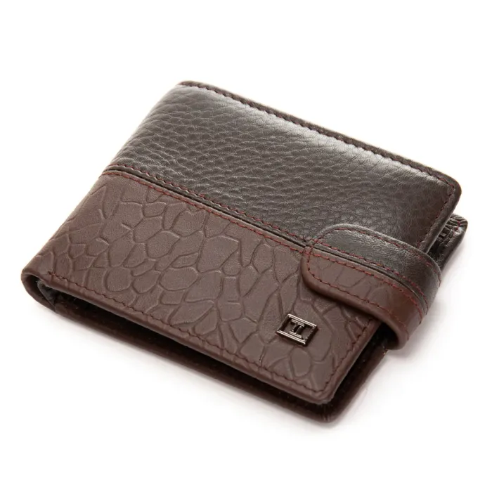 Кошелек BE Мужской кожа BRETTON 208-L0613 brown mix