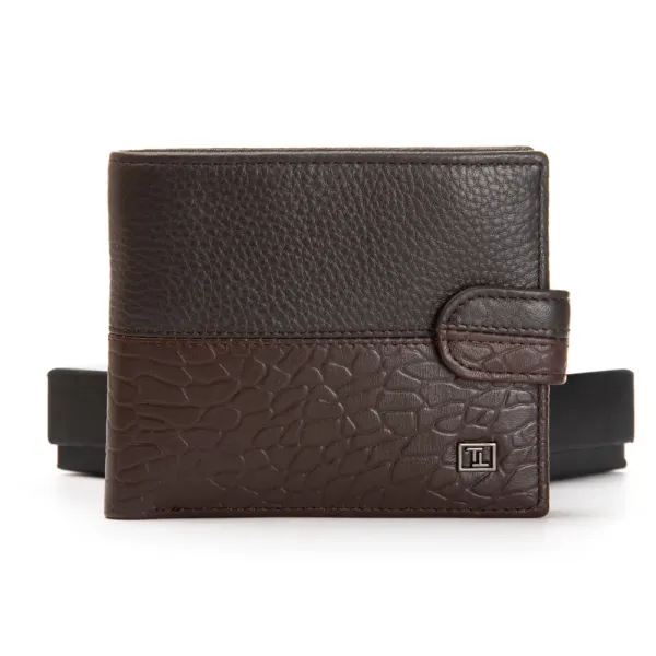 Кошелек BE Мужской кожа BRETTON 308L brown