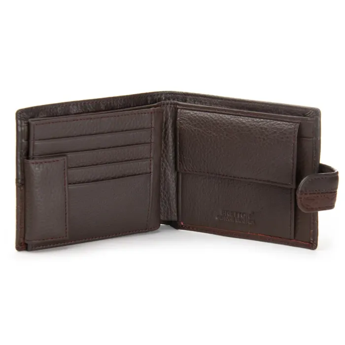 Кошелек BE Мужской кожа BRETTON 308L brown