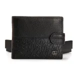 Кошелек BE Мужской кожа BRETTON 308L black mix